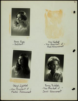 Missouri Alpha Chapter History Binder, 1973-1974, Page 10