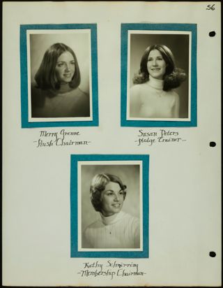 Missouri Alpha Chapter History Binder, 1973-1974, Page 62