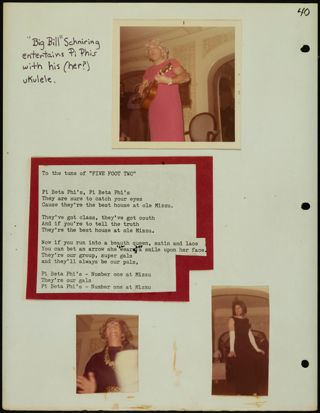 Missouri Alpha Chapter History Binder, 1973-1974, Page 45