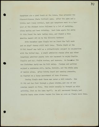 Missouri Alpha Chapter History Binder, 1973-1974, Page 41