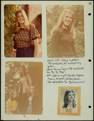 Missouri Alpha Chapter History Binder, 1973-1974, Page 43