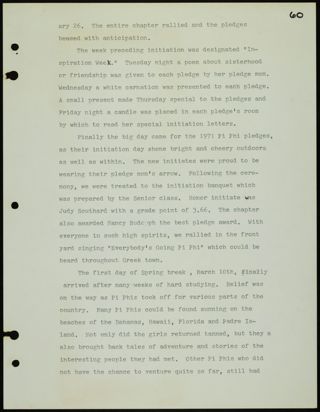 Missouri Alpha Chapter History Binder, 1971-1972, Page 57
