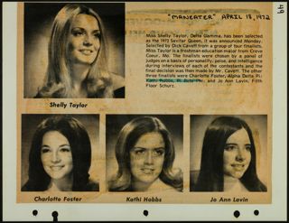 Missouri Alpha Chapter History Binder, 1971-1972, Page 46
