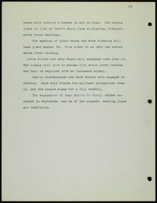 Missouri Alpha Chapter History Binder, 1970-1971, Page 36
