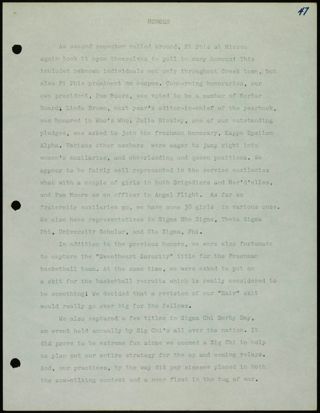 Missouri Alpha Chapter History Binder, 1969-1970, Page 47
