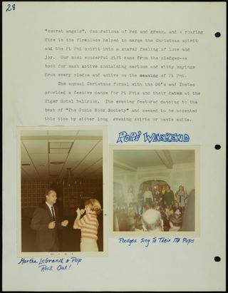 Missouri Alpha Chapter History Binder, 1969-1970, Page 28