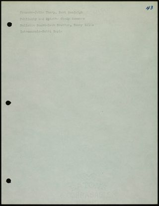 Missouri Alpha Chapter History Binder, 1969-1970, Page 43