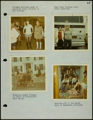 Missouri Alpha Chapter History Binder, 1969-1970, Page 65
