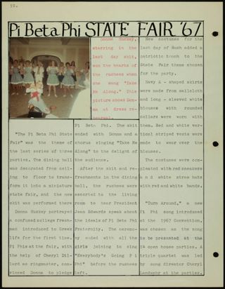 Missouri Alpha Chapter History Binder, 1967-1968, Page 12