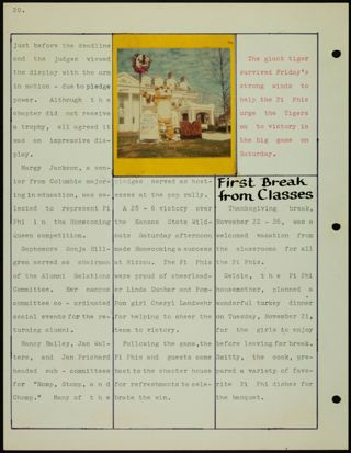 Missouri Alpha Chapter History Binder, 1967-1968, Page 22