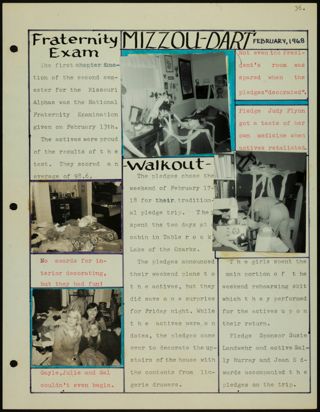 Missouri Alpha Chapter History Binder, 1967-1968, Page 40