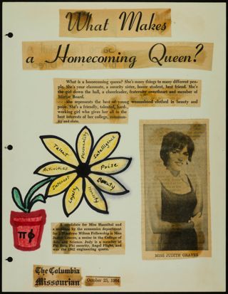 Missouri Alpha Chapter History Binder, 1964-1965, Page 45