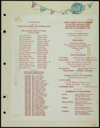 Missouri Alpha Chapter History Binder, 1963-1964, Page 193