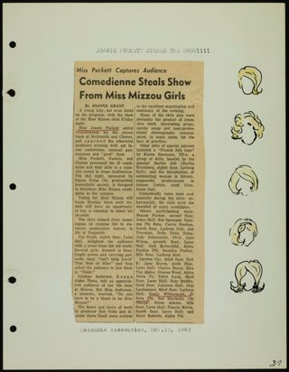 Missouri Alpha Chapter History Binder, 1963-1964, Page 89