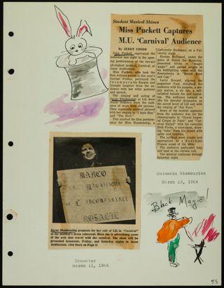 Missouri Alpha Chapter History Binder, 1963-1964, Page 167