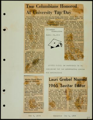 Missouri Alpha Chapter History Binder, 1963-1964, Page 139