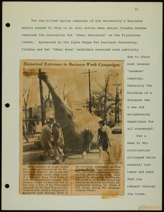 Missouri Alpha Chapter History Binder, 1961-1962, Page 73