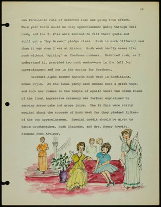 Missouri Alpha Chapter History Binder, 1961-1962, Page 25