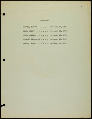 Missouri Alpha Chapter History Binder, 1961-1962, Page 11