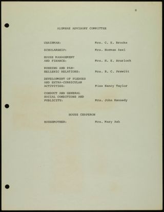 Missouri Alpha Chapter History Binder, 1961-1962, Page 49