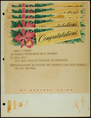 Missouri Alpha Chapter History Binder, 1959-1961, Page 143
