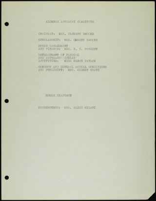 Missouri Alpha Chapter History Binder, 1959-1961, Page 265