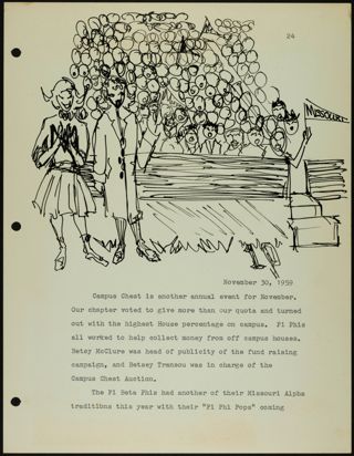 Missouri Alpha Chapter History Binder, 1959-1961, Page 65