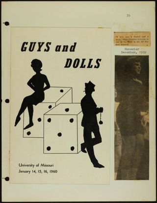 Missouri Alpha Chapter History Binder, 1959-1961, Page 85