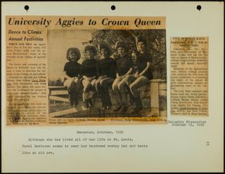 Missouri Alpha Chapter History Binder, 1959-1961, Page 63
