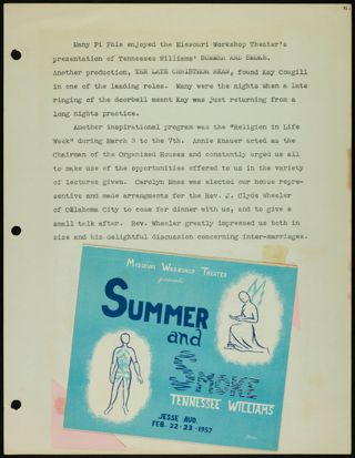 Missouri Alpha Chapter History Binder, 1956-1957, Page 81