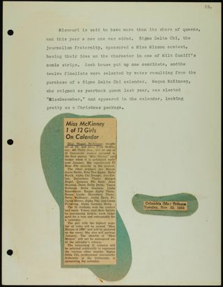Missouri Alpha Chapter History Binder, 1955-1956, Page 53