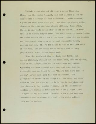 Missouri Alpha Chapter History Binder, 1955-1956, Page 23