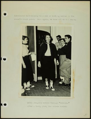 Missouri Alpha Chapter History Binder, 1953-1955, Page 9