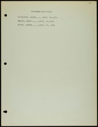 Missouri Alpha Chapter History Binder, 1953-1955, Page 127
