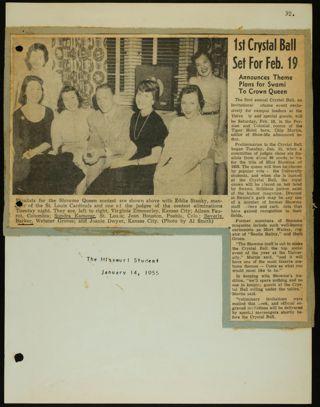 Missouri Alpha Chapter History Binder, 1953-1955, Page 173