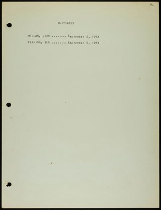 Missouri Alpha Chapter History Binder, 1953-1955, Page 123