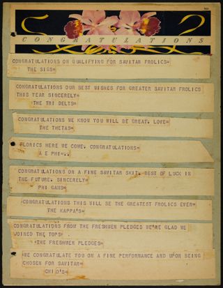 Missouri Alpha Chapter History Binder, 1953-1955, Page 187