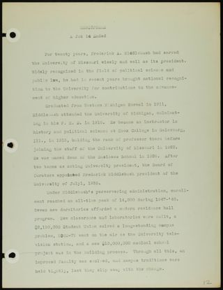 Missouri Alpha Chapter History Binder, 1953-1955, Page 23