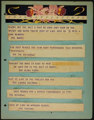 Missouri Alpha Chapter History Binder, 1953-1955, Page 245
