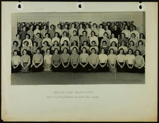 Missouri Alpha Chapter History Binder, 1953-1955, Page 19