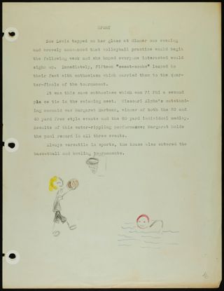 Missouri Alpha Chapter History Binder, 1953-1955, Page 31