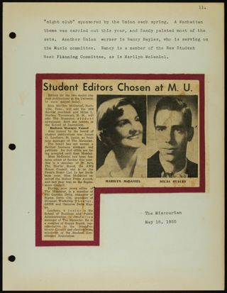 Missouri Alpha Chapter History Binder, 1953-1955, Page 227