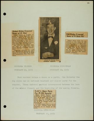 Missouri Alpha Chapter History Binder, 1947-1951, Page 207