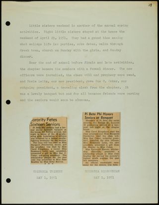 Missouri Alpha Chapter History Binder, 1947-1951, Page 203