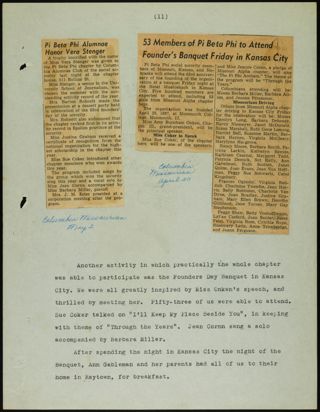 Missouri Alpha Chapter History Binder, 1947-1951, Page 123