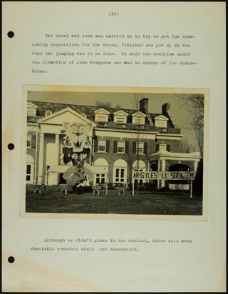 Missouri Alpha Chapter History Binder, 1947-1951, Page 155