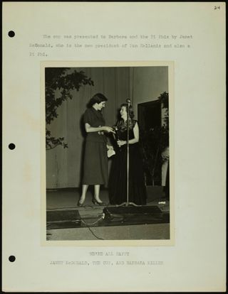 Missouri Alpha Chapter History Binder, 1926-1961, Page 41