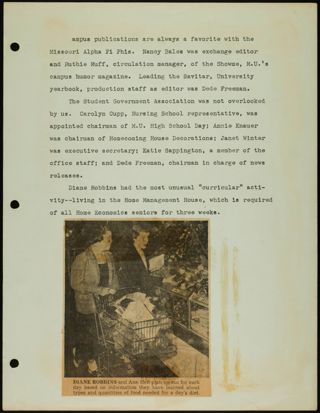 Missouri Alpha Chapter History Binder, 1926-1961, Page 81