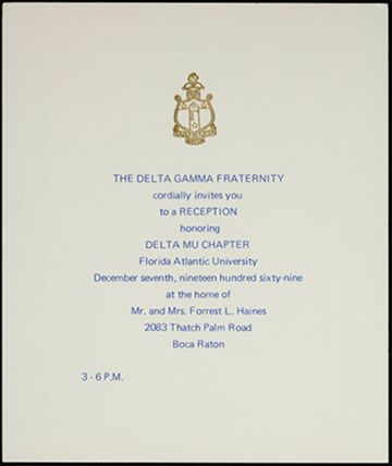 Delta Mu Chapter Installed
