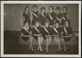 Gamma Rho Chapter Members as Ushers Photograph